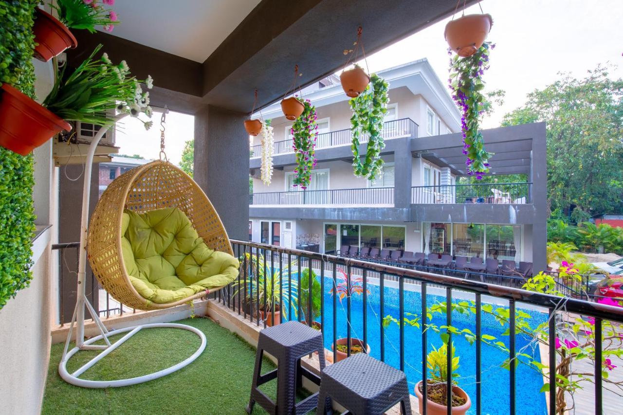 2Bhk Stunning Apartment With Pool Vagator Esterno foto