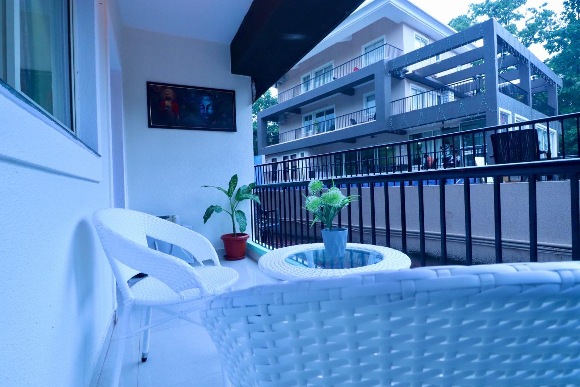 2Bhk Stunning Apartment With Pool Vagator Esterno foto